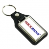 Leather Style Keyring - Insert 40x25mm